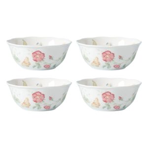 Butterfly Meadow 4-Piece Large All-Purpose Bowl Set Multi  |  Bowls Bowls Bowls