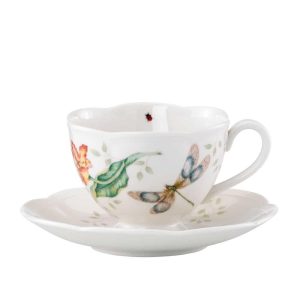 Butterfly Meadow Dragonfly Cup and Saucer  |  Cups Cups Cups