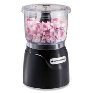  3 Cup Stack and Press Food Chopper  |  Food Processors Food Processors Black