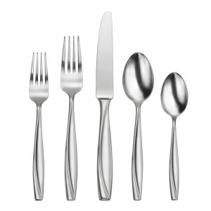 Camlynn Mirror Stainless Steel 20-Piece Flatware Set -Service for 4  |  Flatware Dinnerware Flatware