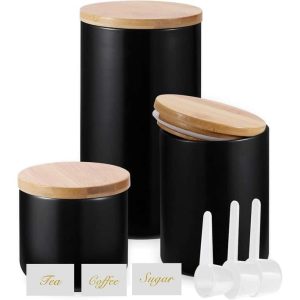 Canisters Sets for Kitchen  |  Kitchen Canisters Kitchen Canisters Clear