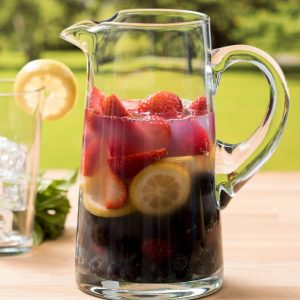 Cantina Glass Pitcher, 90-ounce  |  Serveware Dinnerware Clear