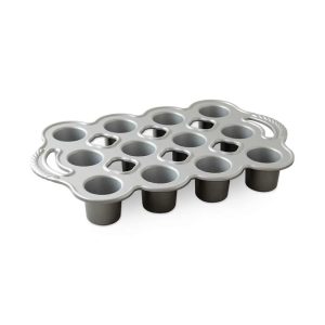 Cast Aluminum Petite Popover Pan – Black  |  Bakeware Bakeware Bakeware