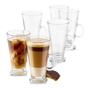 Catalina Irish Coffee Mug, 9-ounce, Set of 6  |  Mugs Dinnerware Clear