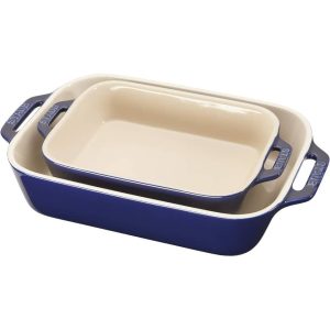 Ceramics Rectangular Baking Dish Set  |  Bakeware Bakeware Bakeware