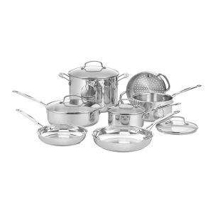 Chef’s Classic Stainless 11-Piece Set  |  Cookware Sets Cookware Sets Cookware Sets