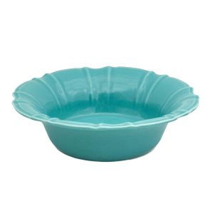 Chloe 22 oz Cereal Bowls, Set of 4  |  Bowls Bowls Blue, Brown, Green, Khaki, Off-White, Tan, Turquoise, White