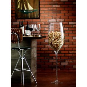 Christopher Knight Giant Wine Glass 47.25″  |  Wine Glasses Dinnerware Clear