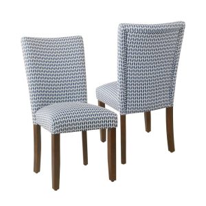 Classic Parsons Dining Chair – Set of 2  |  Kitchen and Dining Chairs Kitchen & Dining Chairs Black, Blue, Grey, White