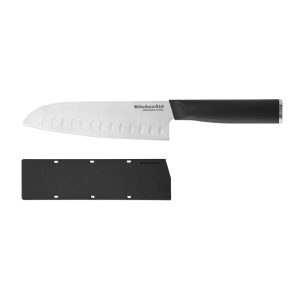 Classic Santoku Knife, 7-Inch, Black  |  Cutlery Cutlery Black