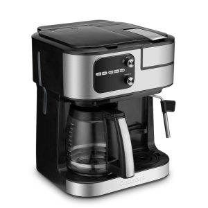 Coffee Center Barista Bar 4-in-1 Coffee Maker  |  Coffee Makers Coffee & Tea Black, Stainless Steel, White