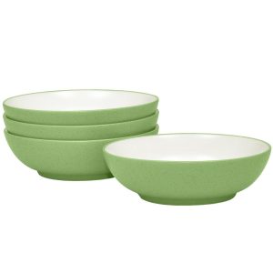 Colorwave Set Of 4 Soup/Cereal Bowls, 7″, 27 Oz. – N/A  |  Bowls Bowls Beige, Black, Blue, Brown, Green, Grey, Navy, Pink, Purple, Red, Tan, Turquoise, White, Yellow