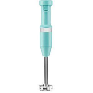 Corded Variable-Speed Immersion Blender in Aqua Sky with Blending Jar  |  Blenders Blenders Blenders