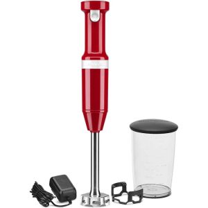 Cordless Variable Speed Hand Blender Red  |  Blenders Blenders Blenders