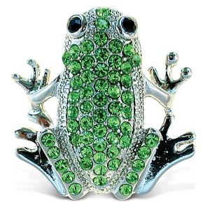 CoTa Global Frog Sparkling Refrigerator Magnet with Crystals – 1.75 Inch  |  Kitchen Tools Kitchen Tools Green