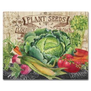 Counter Art Glass Cutting Board / Counter Saver 12″x15″, Our Farm – 12″x15″  |  Cutting Boards Cutting Boards Cutting Boards