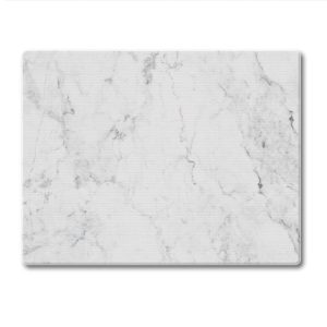 Counterart Glass Cutting Board Counter Saver 10″ x 8″ – White Marble – 10x8x.077  |  Cutlery Cutlery Cutlery