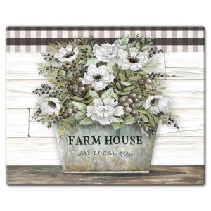 Counterart Glass Cutting Board Counter Saver 12″x15″ , Vintage Farmhouse – 12x15x.212  |  Cutting Boards Cutting Boards Cutting Boards