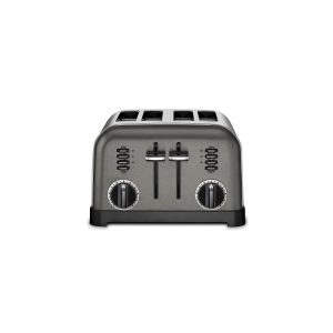 CPT-180BKS Metal Classic Toaster, 4-Slice, Black Stainless  |  Toasters Kitchen Appliances Black