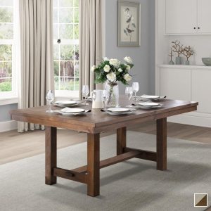 Crocus Wood Dining Table  |  Kitchen and Dining Tables Kitchen & Dining Tables Brown