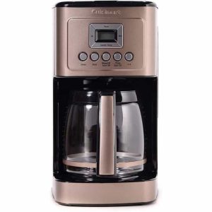 DCC-3200 14 Cup Programmable Coffeemaker, Umber  |  Coffee Makers Coffee & Tea Beige