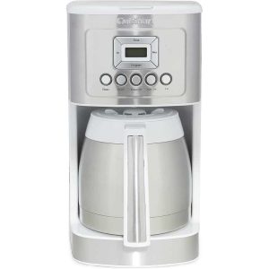 DCC-3400W 12-Cup Programmable Coffeemaker with Thermal Carafe, White  |  Coffee Makers Coffee & Tea Coffee Makers