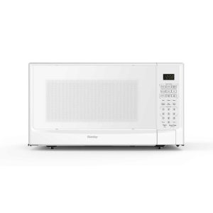 Designer 1.4 cu ft Sensor (Cooking) Microwave in White  |  Major Appliances Kitchen Appliances Major Appliances