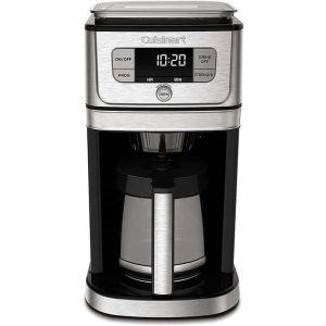 DGB-800FR Fully Automatic 12 Cup Burr Grind & Brew Glass Coffeemaker Silver – Certified Refurbished  |  Coffee Makers Coffee & Tea Coffee Makers