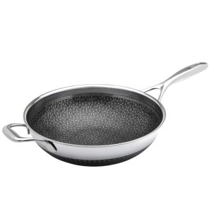 DiamondClad by  12″ Hybrid Nonstick Wok  |  Pots and Pans Pots & Pans Pots & Pans