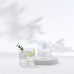 DoF Tumber Glass Drinking Glases – 10 oz  |  Drinking Glasses Dinnerware Clear