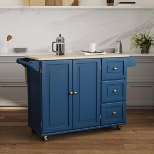 Dolly Madison Wood – 54″ x 36″ x 29″  |  Home Bars Home Bars Blue