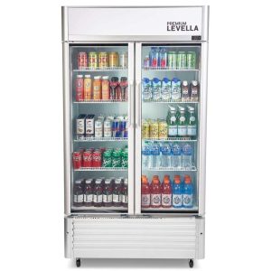 Double Door Commercial Refrigerator Beverage Cooler  |  Major Appliances Kitchen Appliances Major Appliances