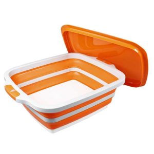 DRIPEZ BBQ Prep Tub with Lid and Built-in Cutting Board Foldable Design TUBLD-12  |  Cutting Boards Cutting Boards Cutting Boards