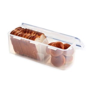 Easy Essentials Pantry 7.6C Rectangular Food Storage Container, Set 4  |  Food Storage Containers Food Storage Containers Clear