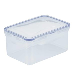 Easy Essentials Rectangular Food Storage Container, 37oz  |  Food Storage Containers Food Storage Containers Clear