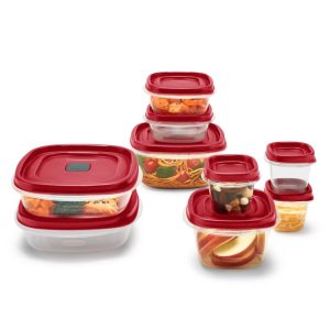 Easy Find Lids 18 Piece Set  |  Food Storage Containers Food Storage Containers Clear