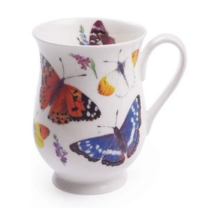 Eleanor Mug Butterfly Garden (Set of 6)  |  Mugs Dinnerware Mugs