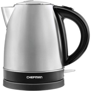 Electric Kettle, Stainless Steel, 1.7 Liter  |  Tea Kettle Coffee & Tea Stainless Steel