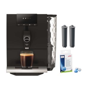 ENA 4 Coffee Machine (Metropolitan Black) with Accessory Bundle  |  Coffee Makers Coffee & Tea Black