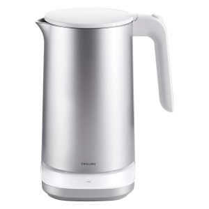 Enfinigy Cool Touch Kettle Pro – 50-oz  |  Tea Kettle Coffee & Tea Silver