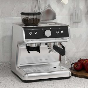 Espresso Coffee Maker Machine Built-In Bean Grinder  |  Coffee Makers Coffee & Tea Coffee Makers