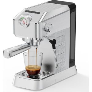 Espresso Machine, Coffee Maker With Milk Frother Steam Wand  |  Espresso Machines Coffee & Tea Espresso Machines