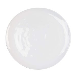 Everyday White Organic 10.75In Dinner Plate, Set of 4 – 10.75 Inch  |  Plates Dinnerware Plates