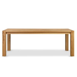 Festa 82-inch Solid Oak Wood Dining Table  |  Kitchen and Dining Tables Kitchen & Dining Tables Kitchen & Dining Tables