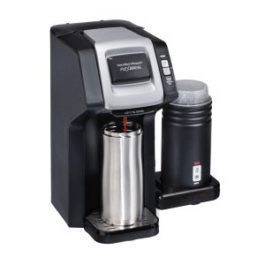 FlexBrew Dual Coffee Maker with Milk Frother  |  Single Serve Coffee Makers Coffee & Tea Black