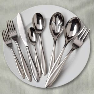 Fontur Stainless Steel 42-piece Flatware Set  |  Flatware Dinnerware Flatware