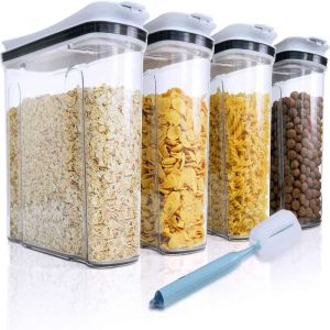 Food Storage Container 4L/135.2oz  |  Kitchen Canisters Kitchen Canisters Kitchen Canisters