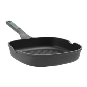 Forest Non-stick Cast Aluminum Grill Pan 10.25″  |  Grill Pans and Griddles Grill Pans & Griddles Grey