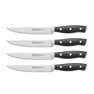 Forged Accent Set of 4 Steak Knife Set, German Engineered Informed by 100+ Years of Mastery – 4-pc  |  Cutlery Cutlery Cutlery