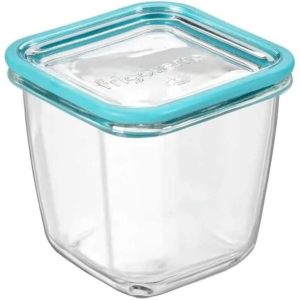 Frigoverre Future Square Food Storage Container  |  Food Storage Containers Food Storage Containers Blue, Clear